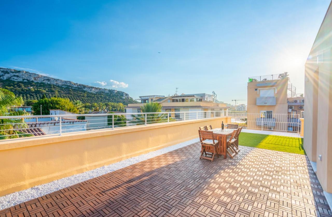カリアリTerrazza Sella Del Diavolo - Vista Mare - Wifi Acアパートメント エクステリア 写真